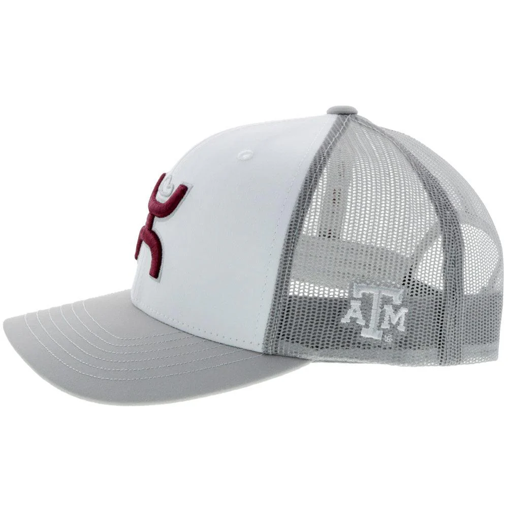 Texas A&M White/Grey Hat - Image 3