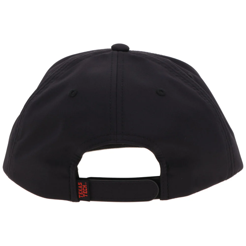 Texas Tech Hat Black w/Red Raider Logo - Image 2