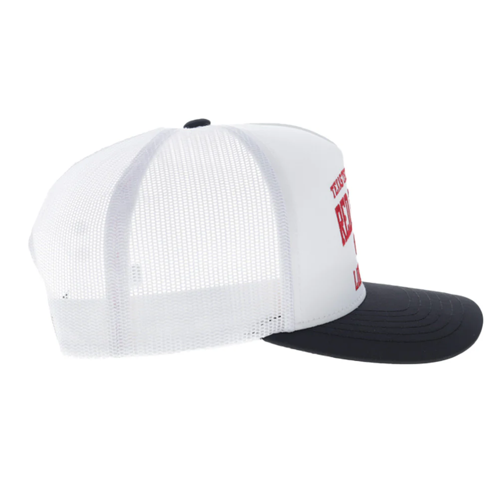 Texas Tech Hat White w/Black Bill - Image 3