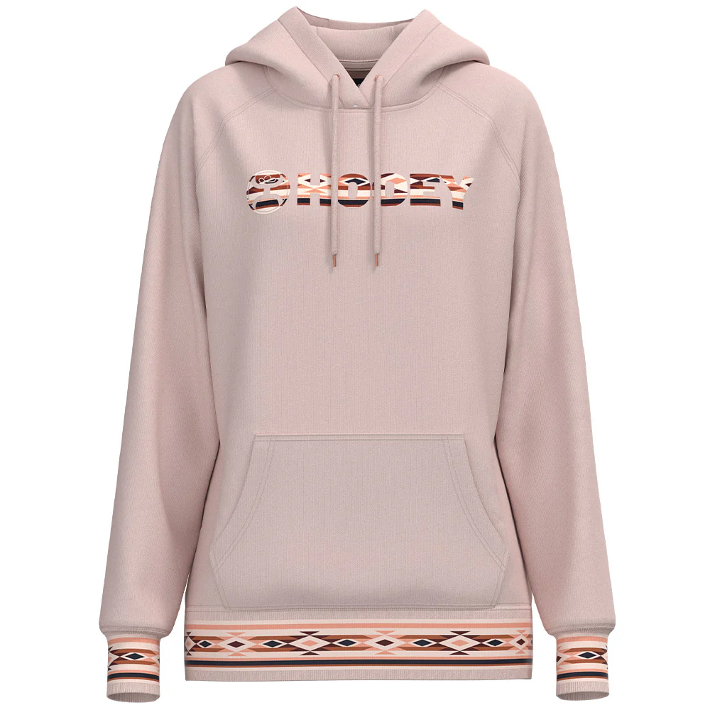 "The Dally " Pink/Aztec w/ Hooey Logo Hoody