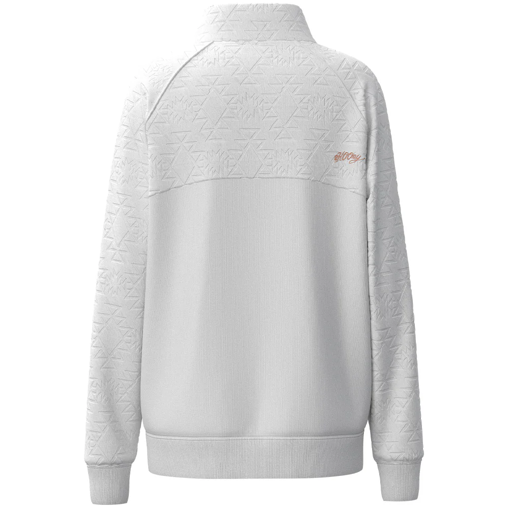 "The Prime 1/4 Zip" White/Aztec Pullover - Image 2