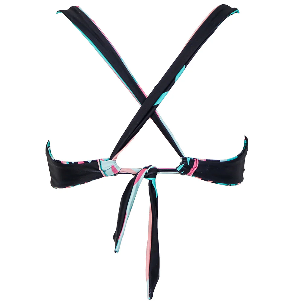 "The Rampy" Reversible Swimsuit Multi-Color Aztec & Black - Image 4