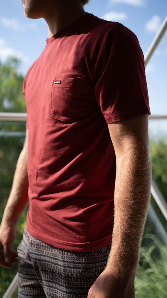"The San Jose" Red Pocket Shirt - Image 3