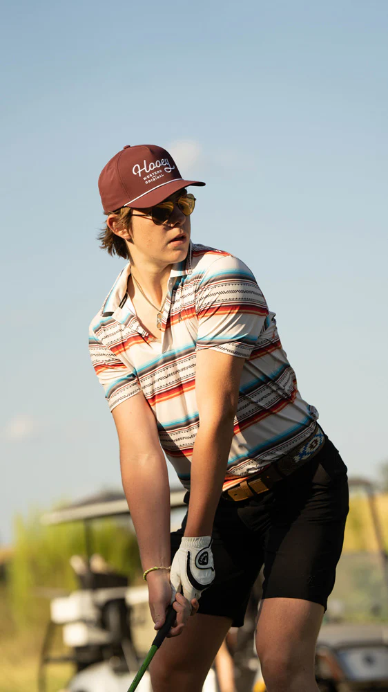 "The Weekender" Cream/Serape Polo - Image 3
