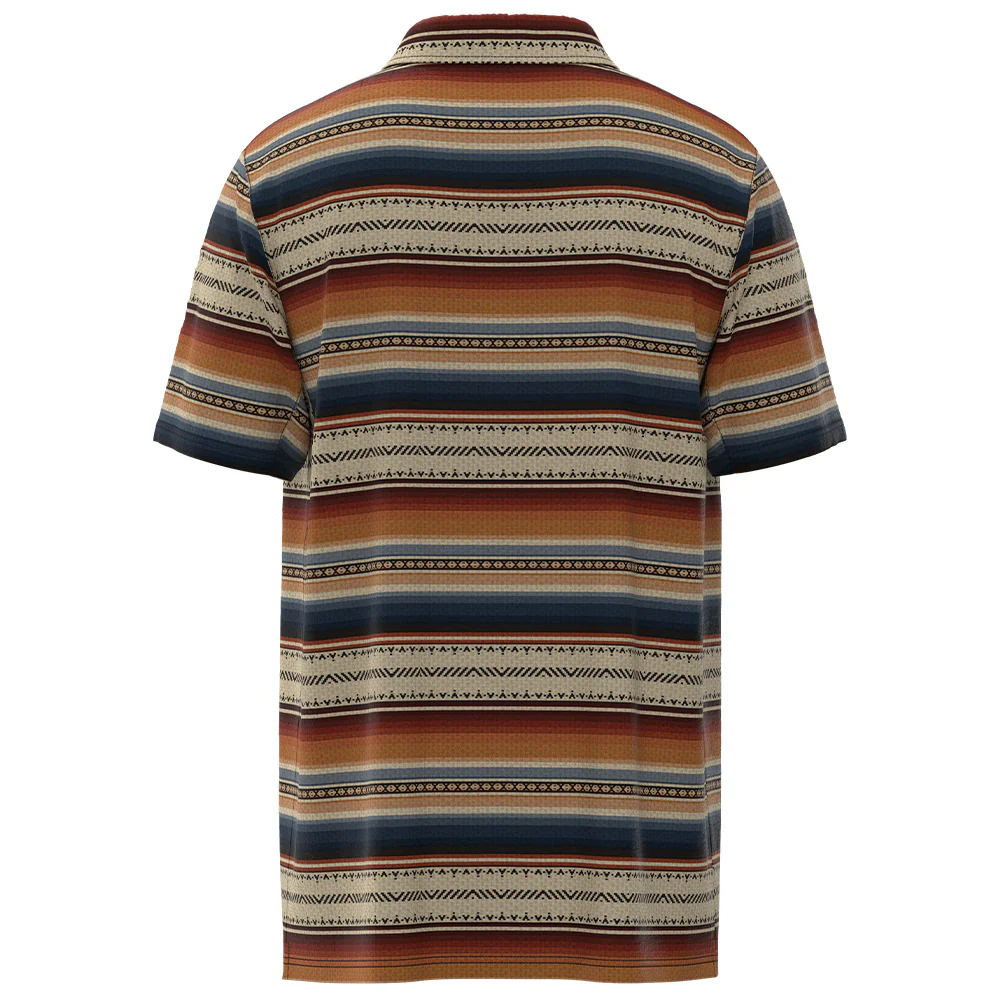 "The Weekender" Multi Color Serape Polo - Image 2