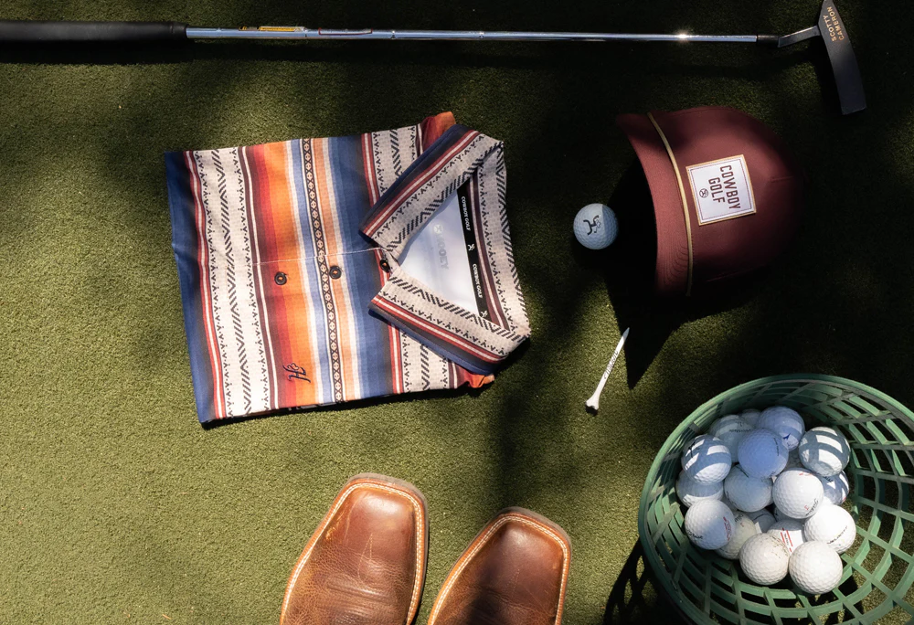"The Weekender" Multi Color Serape Polo - Image 4