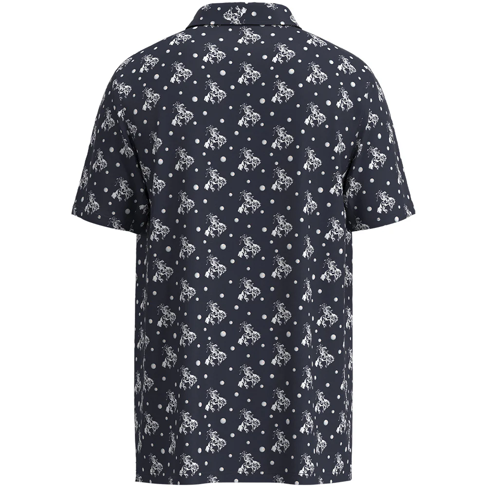 "The Weekender" Polo Navy/White - Image 2