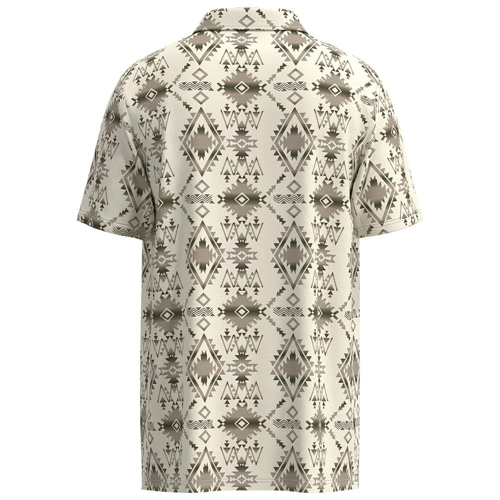 "The Weekender" Polo Tan/Aztec - Image 2