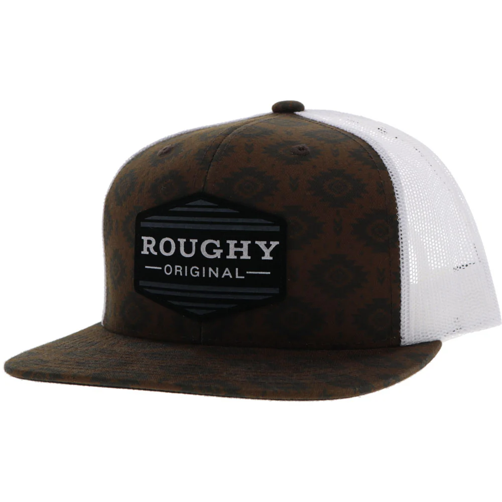 "Tribe" Brown w/ Aztec Print Hat