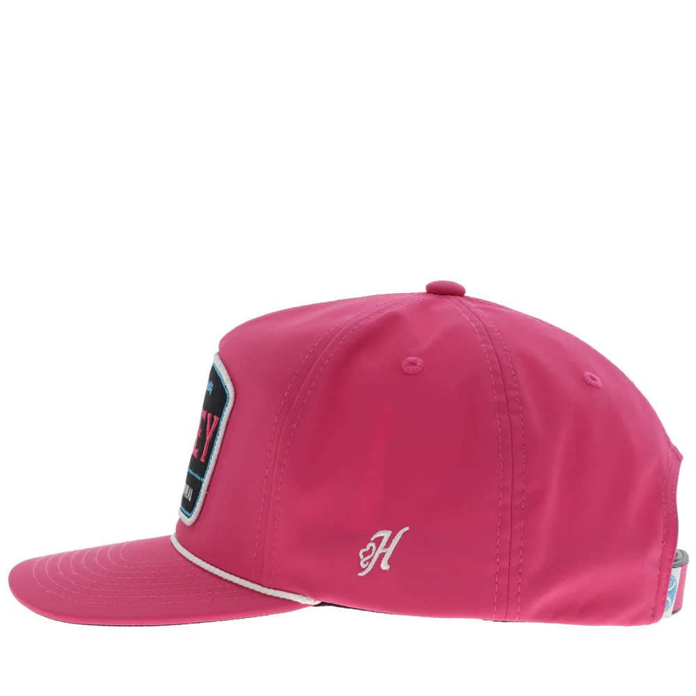 "Trip" Hat Pink w/Black/White & Pink Patch - Image 3