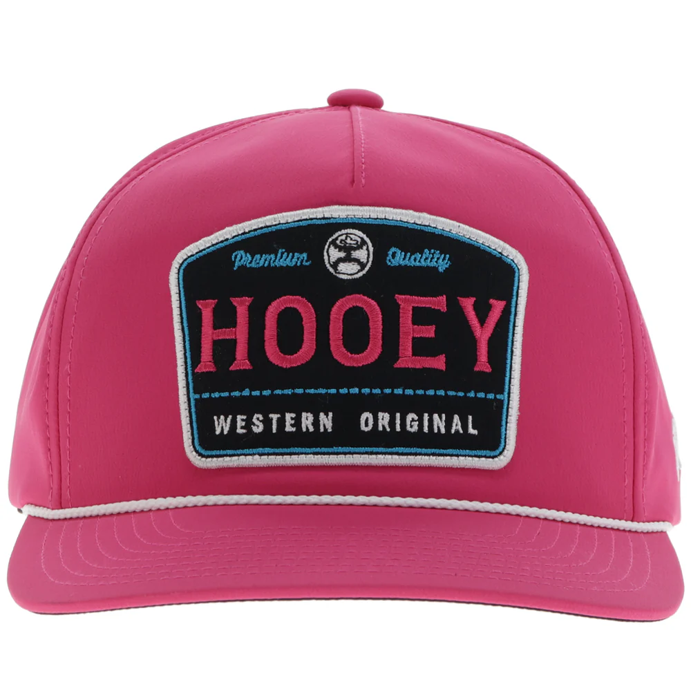 "Trip" Hat Pink w/Black/White & Pink Patch - Image 4
