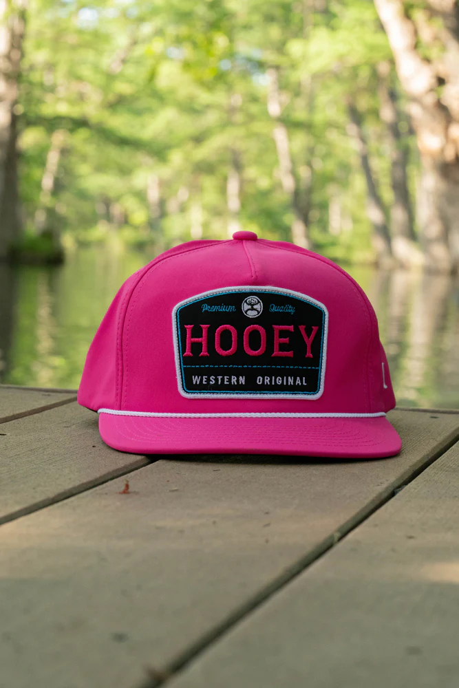 "Trip" Hat Pink w/Black/White & Pink Patch - Image 6