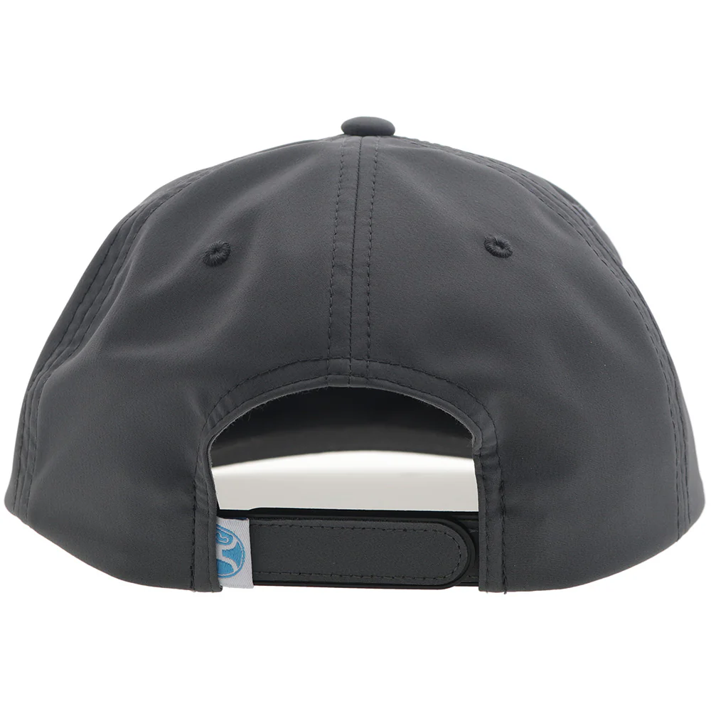"Trip" Hooey Hat Grey w/Grey/White/Blue Patch - Image 2