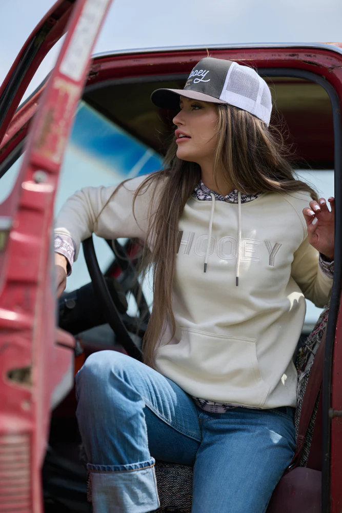 "Trophy" Cream w/Aztec Hoody - Image 3