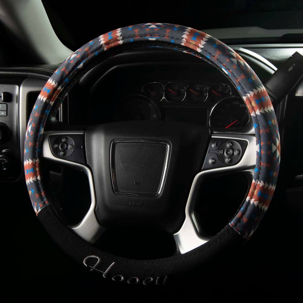 Tucson Aztec Steering Wheel Cover - Image 2