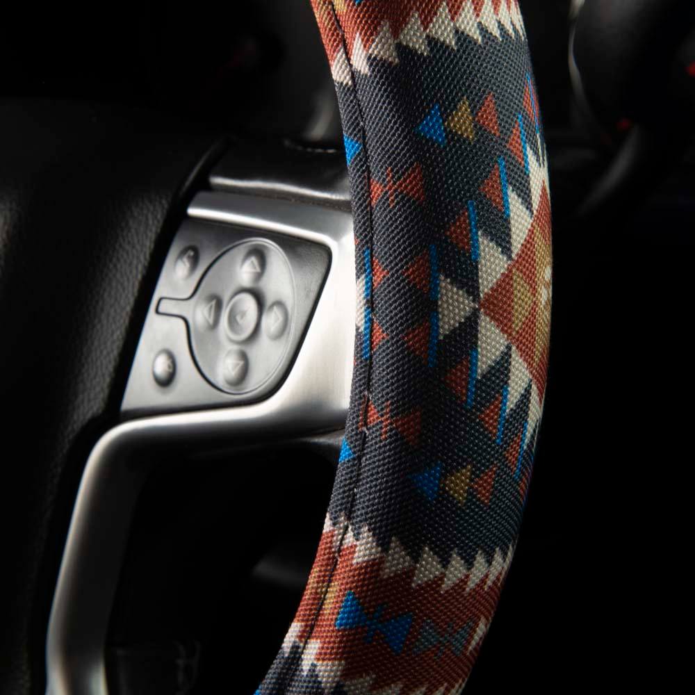 Tucson Aztec Steering Wheel Cover - Image 3
