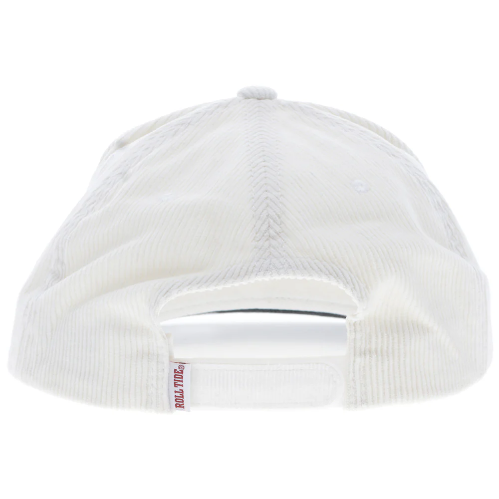 "University Of Alabama" Hat Cream Corduroy w/A Logo - Image 2