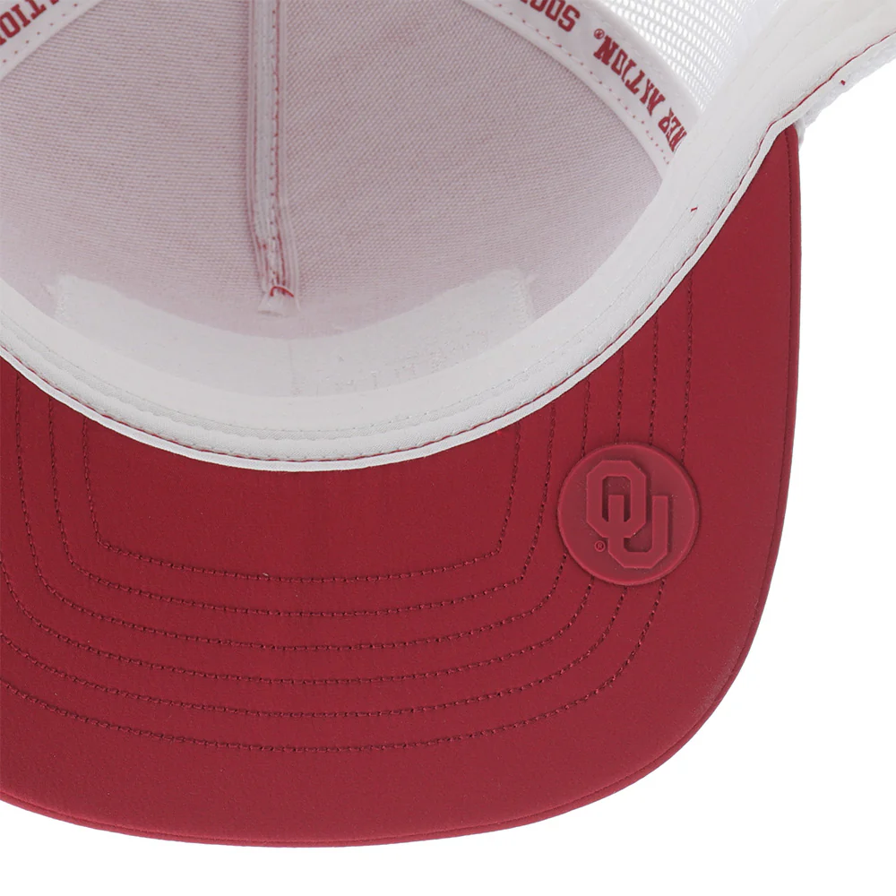 "University of Oklahoma" Hat Crimson - Image 3