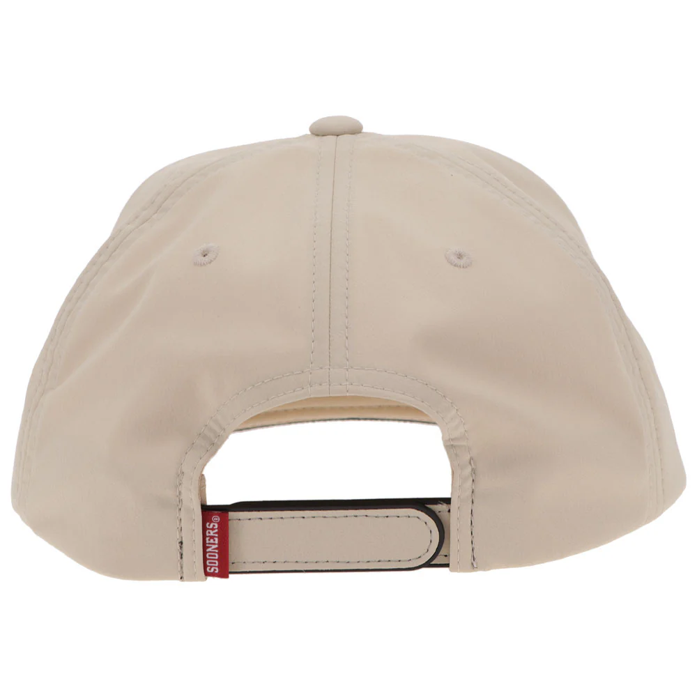 "University of Oklahoma" Hat Tan w/ OU Logo - Image 2