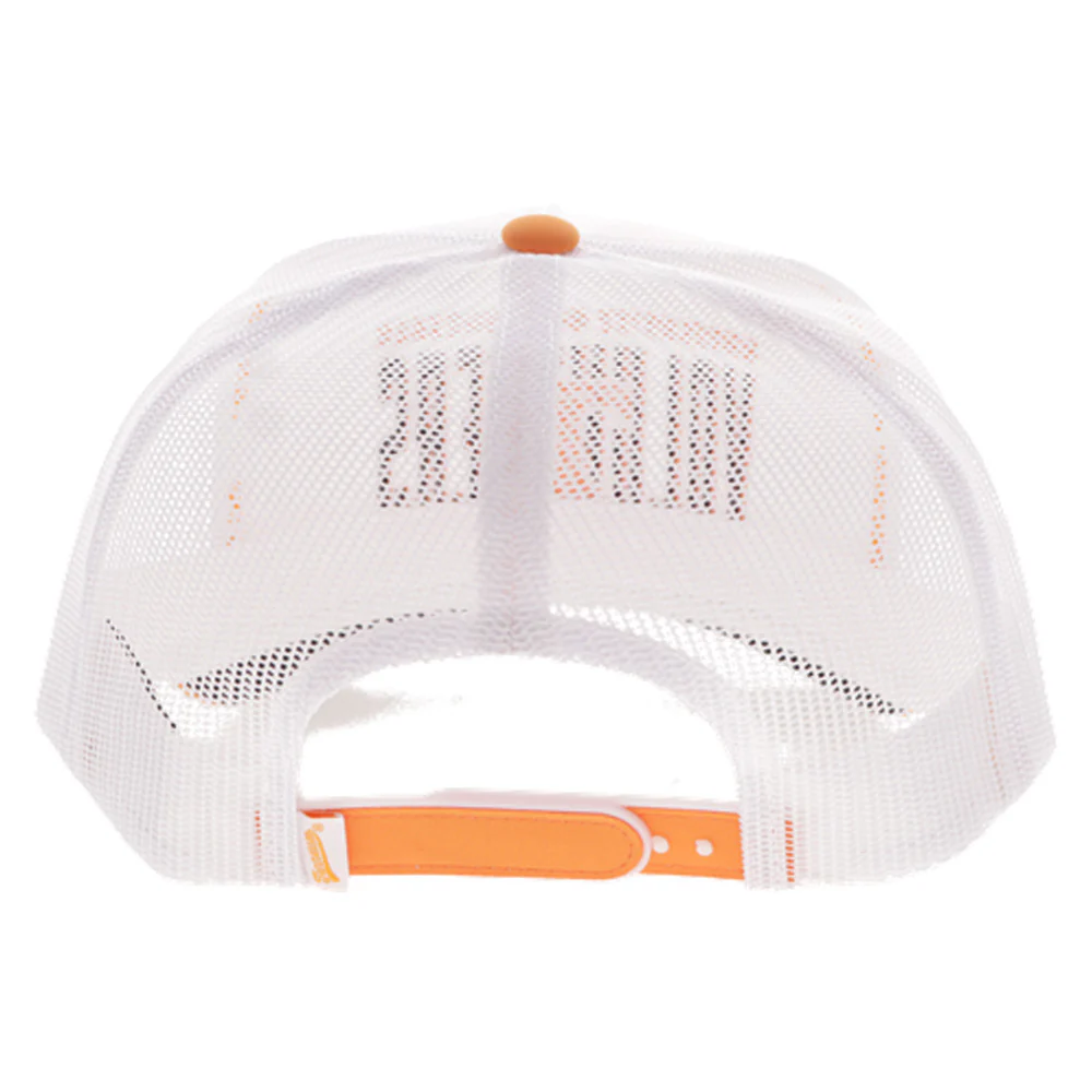 University of Tennessee Hat White w/ Orange & Black Logo - Image 2