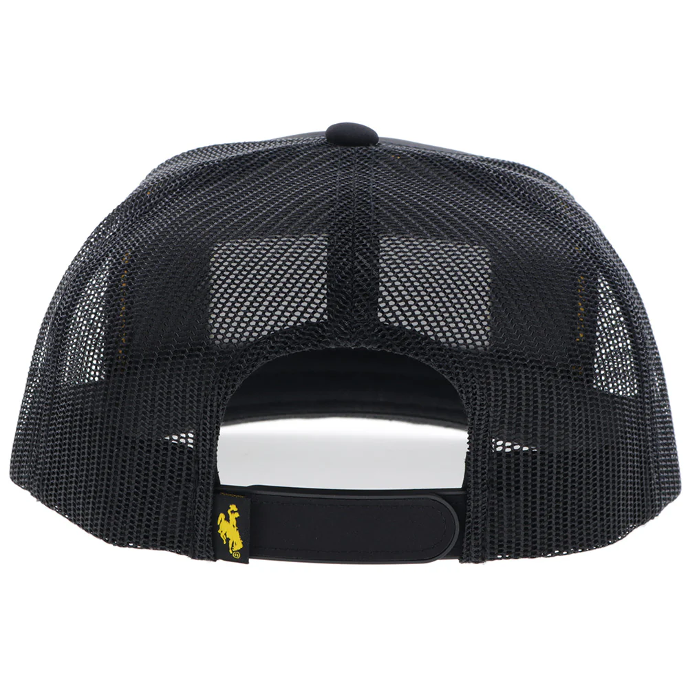 University Of Wyoming Hat Black w/Patch - Image 2