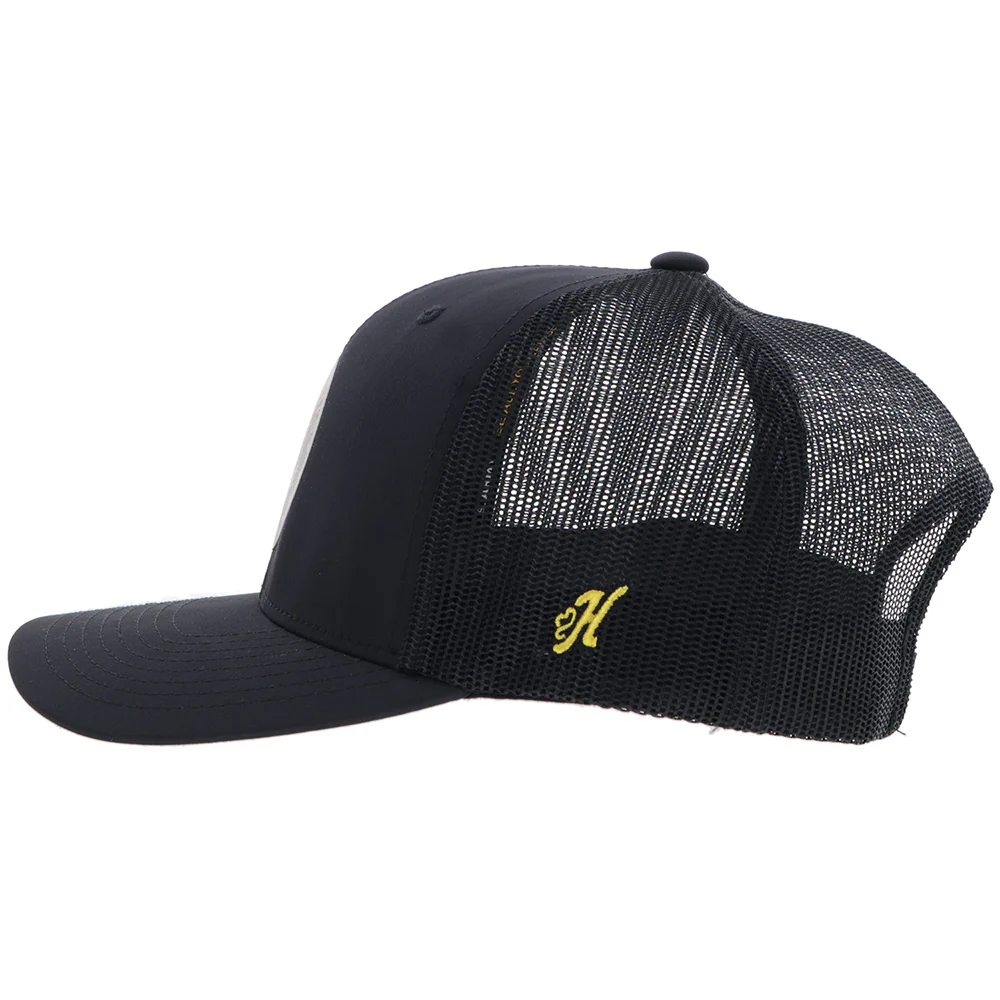 US Army Hat Black w/Round Patch - Image 5