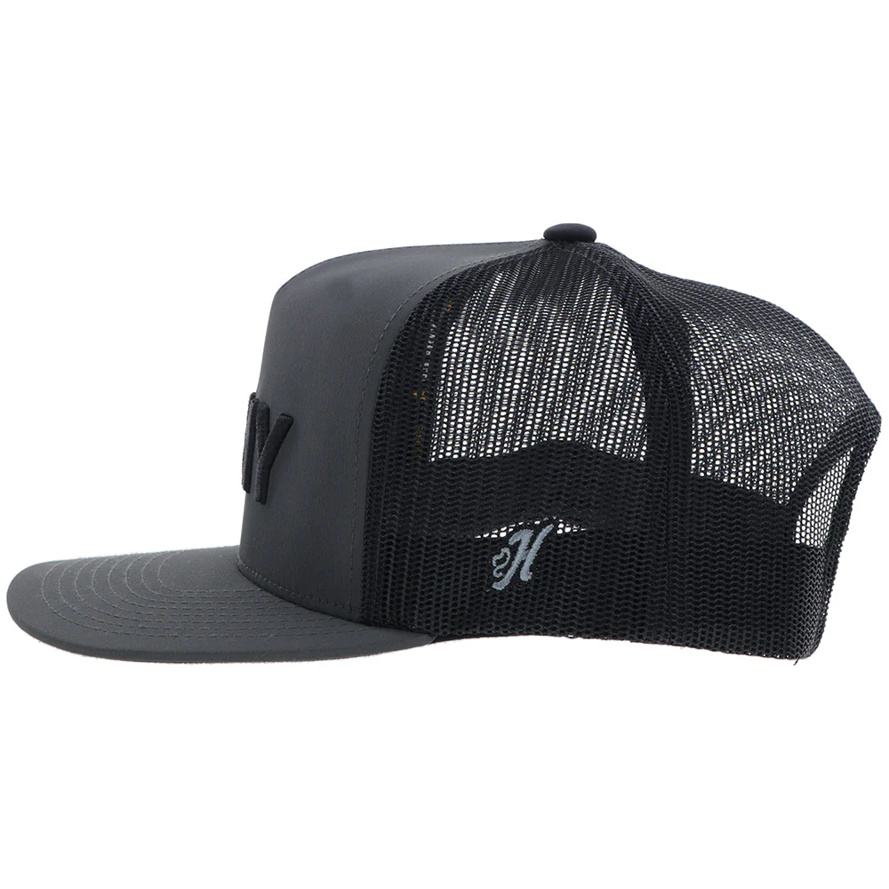 US Army Hat Charcoal Black w/Army Wordmark Logo - Image 3