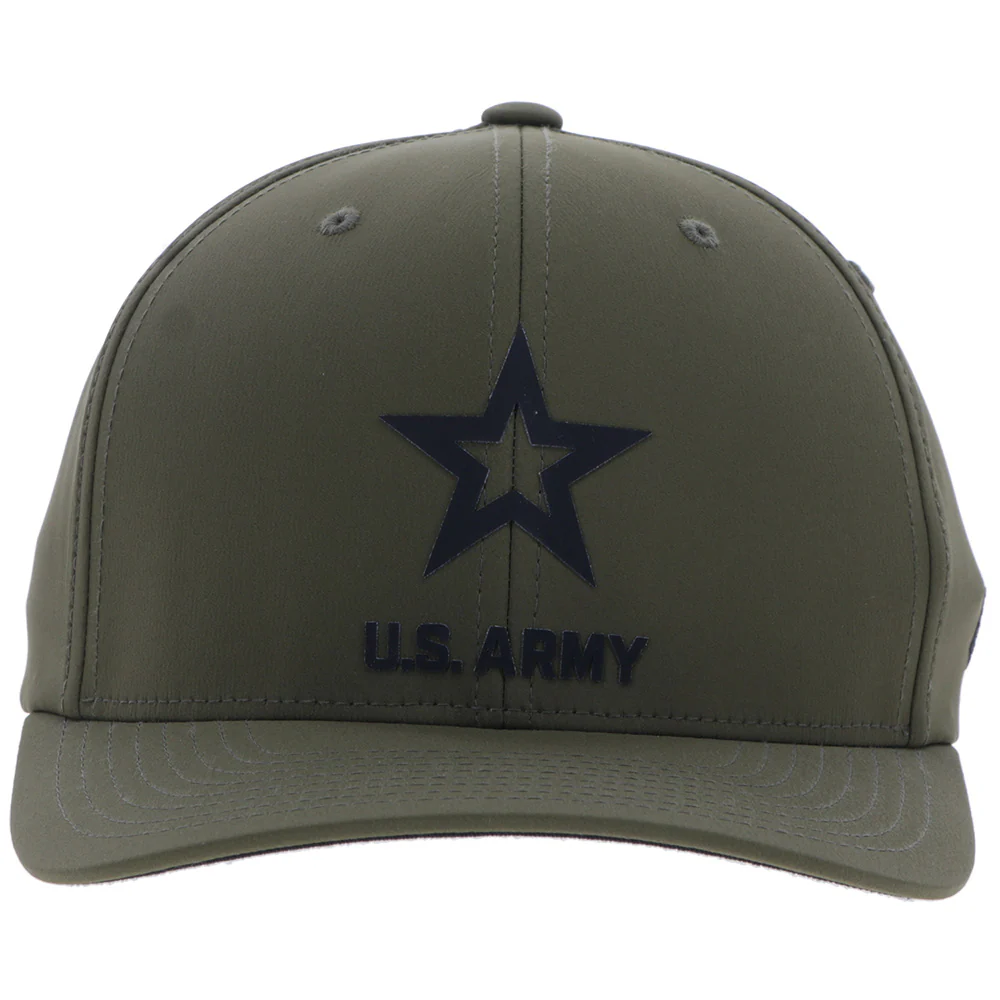 US Army Hat Green w/Black Logo - Image 5