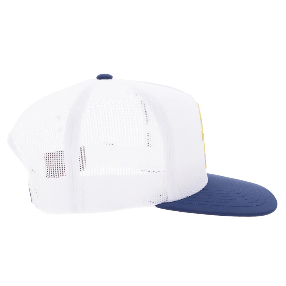 West Virginia University Hat White w/ Mountaineer Logo - Image 5
