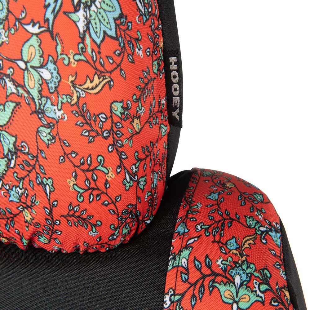 Western Floral Red Hooey Seat Cover - Image 5