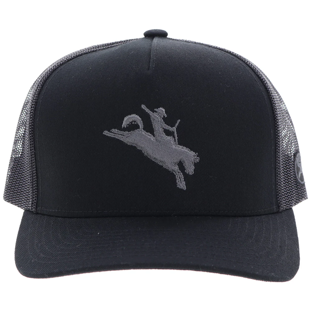 "Whit" Hat Black w/Grey Logo - Image 4