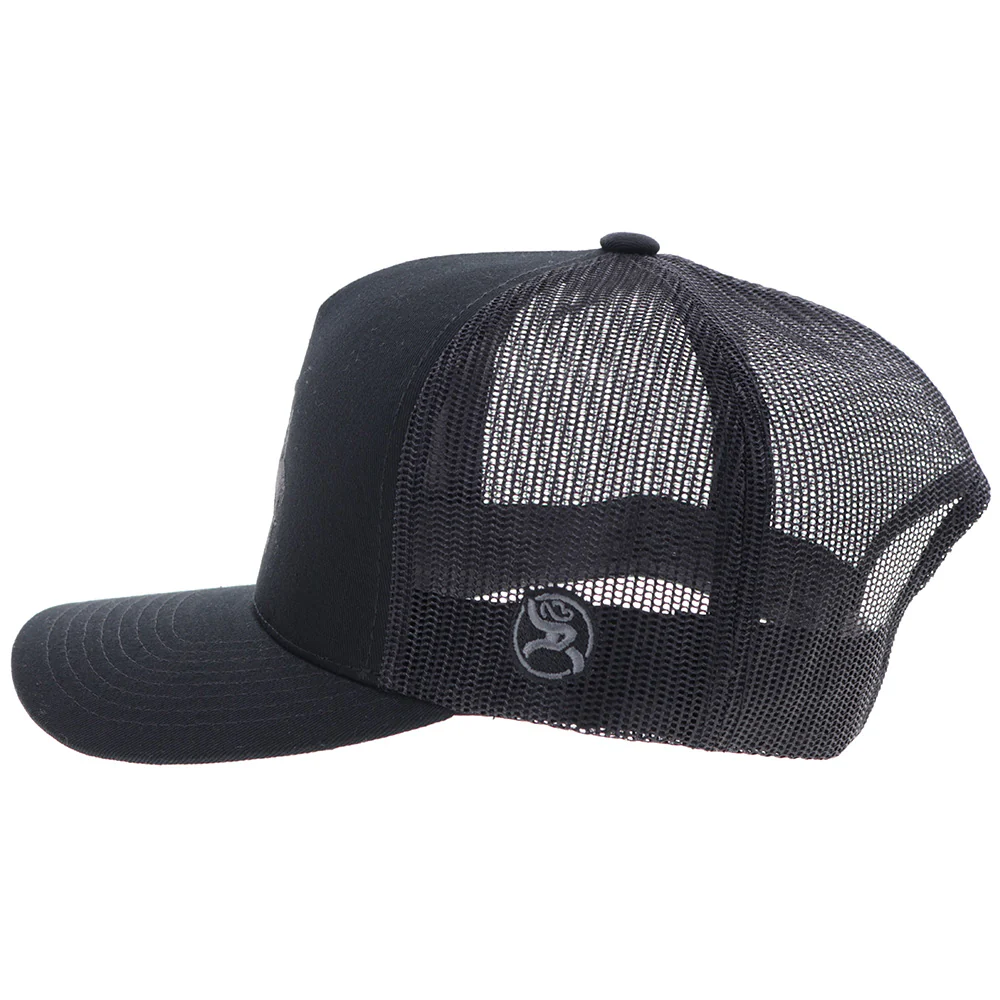 "Whit" Hat Black w/Grey Logo - Image 5