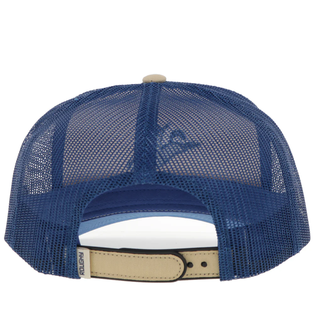 "Whit" Hat Tan/Navy w/Navy Logo - Image 2