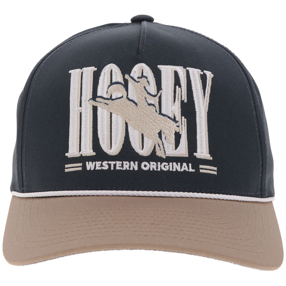 "Wild Ride" Hat Navy/Tan - Image 4