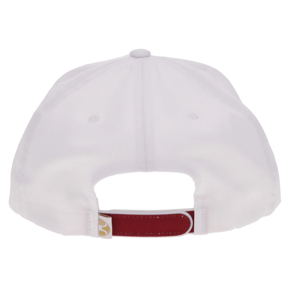 "Wild Ride" Hooey Hat White w/ Hooey Embroidered Logo - Image 2