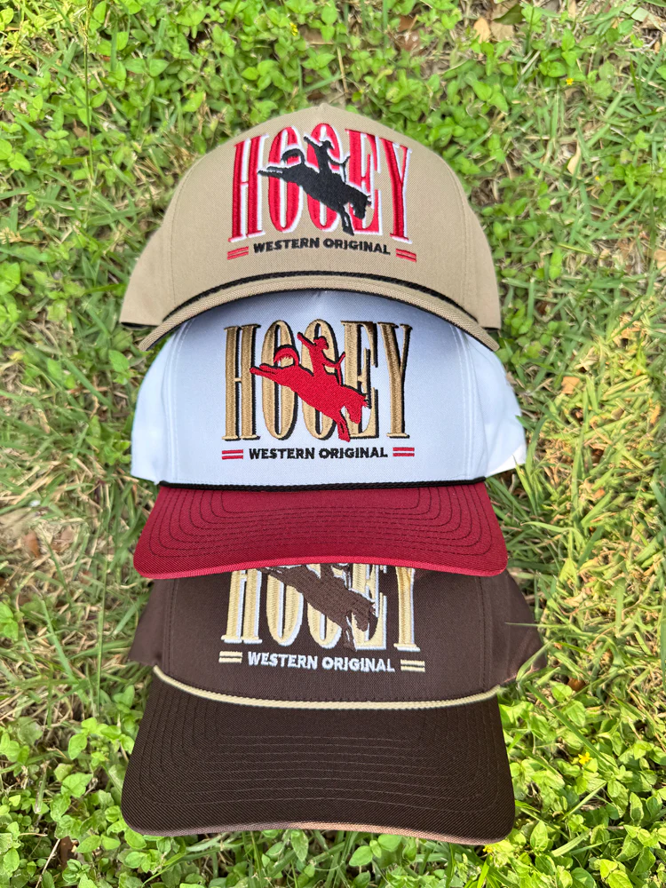 "Wild Ride" Hooey Hat White w/ Hooey Embroidered Logo - Image 4