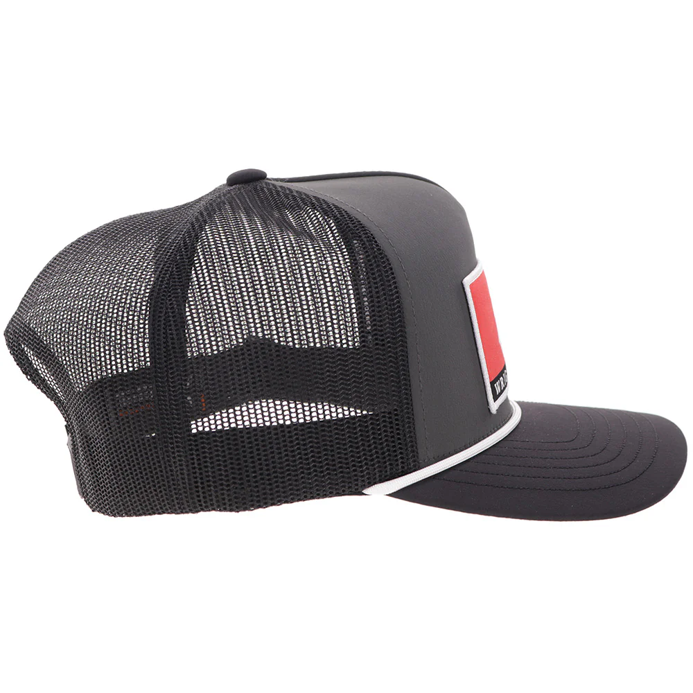 Wright Brothers Hat Charcoal/Black - Image 3