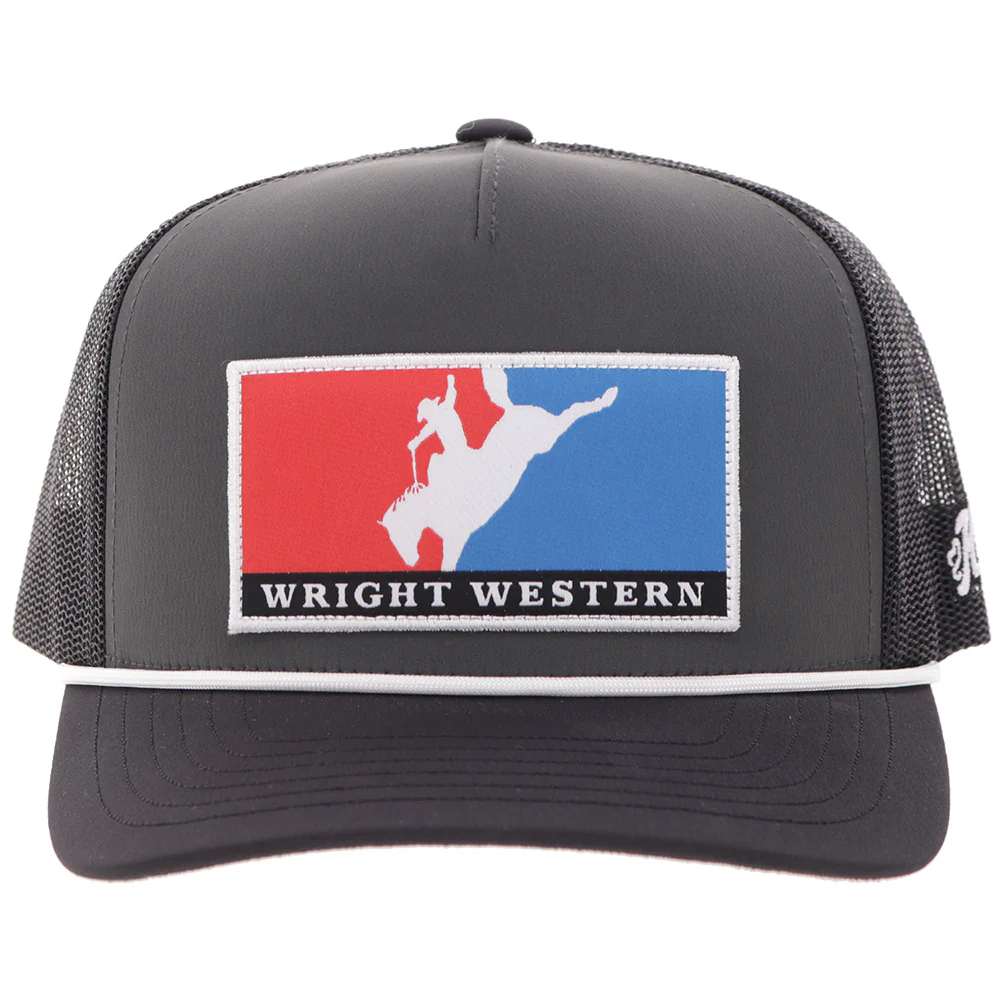 Wright Brothers Hat Charcoal/Black - Image 4