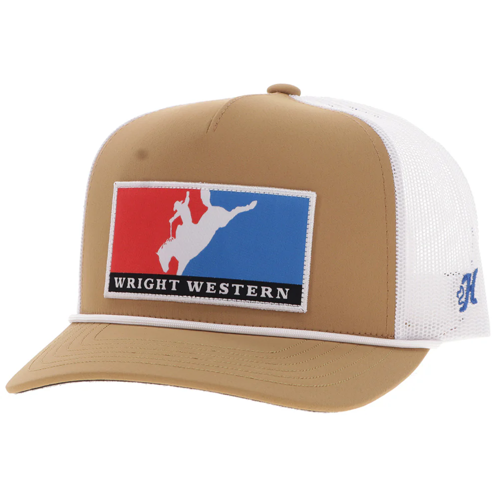 Wright Brothers Hat Tan/White