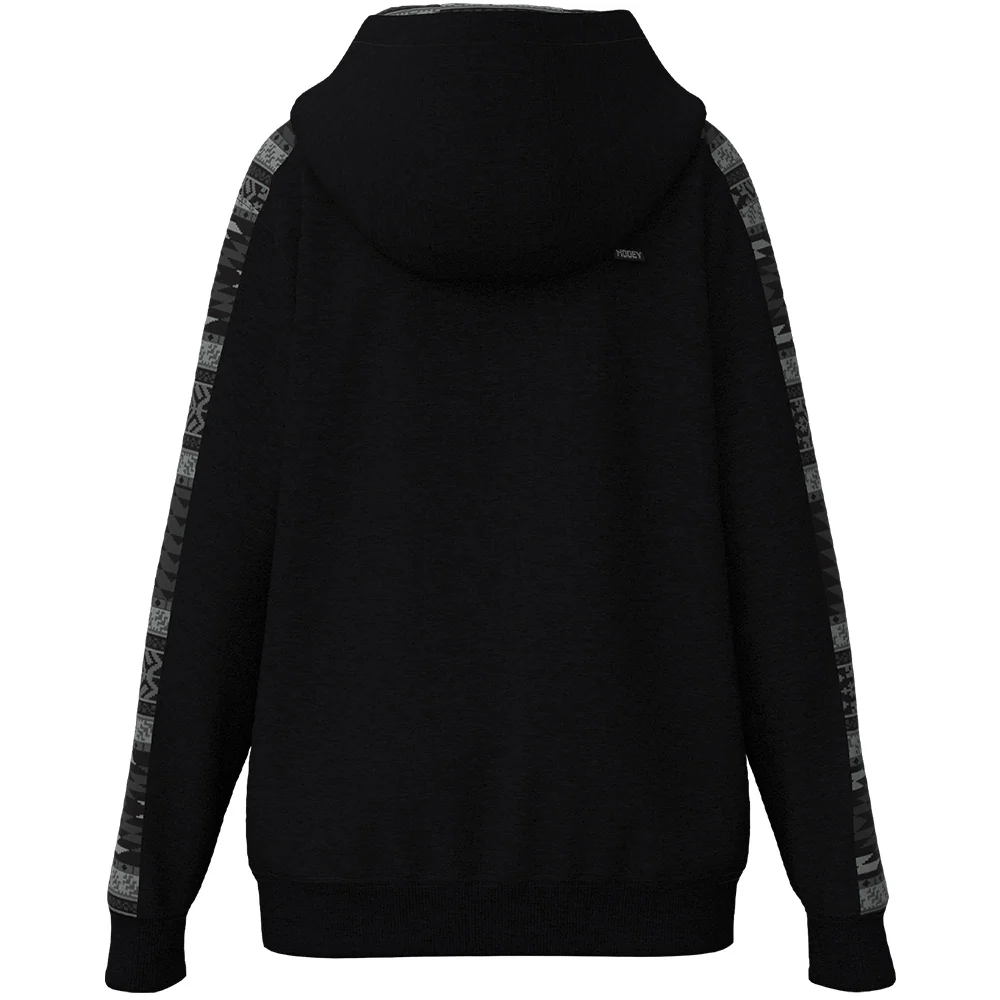 Youth "Canyon" Black w/Grey Aztec Hoody - Image 2