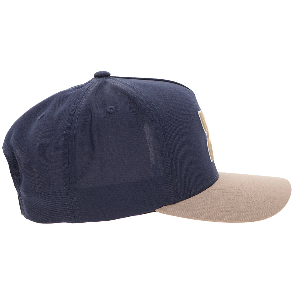 YOUTH "Classic" Navy/Tan w/Hooey Golf Logo Hat - Image 5