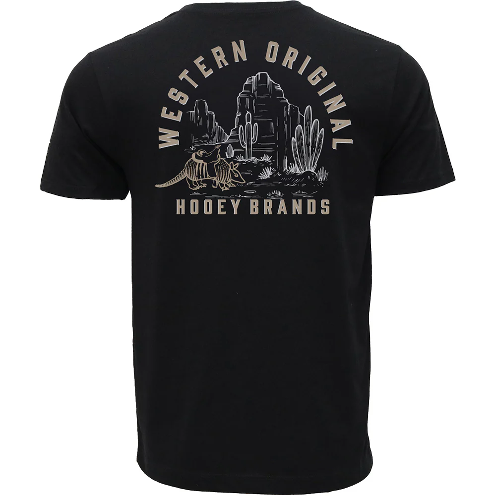 Youth "Desert Dillo" Black T-shirt