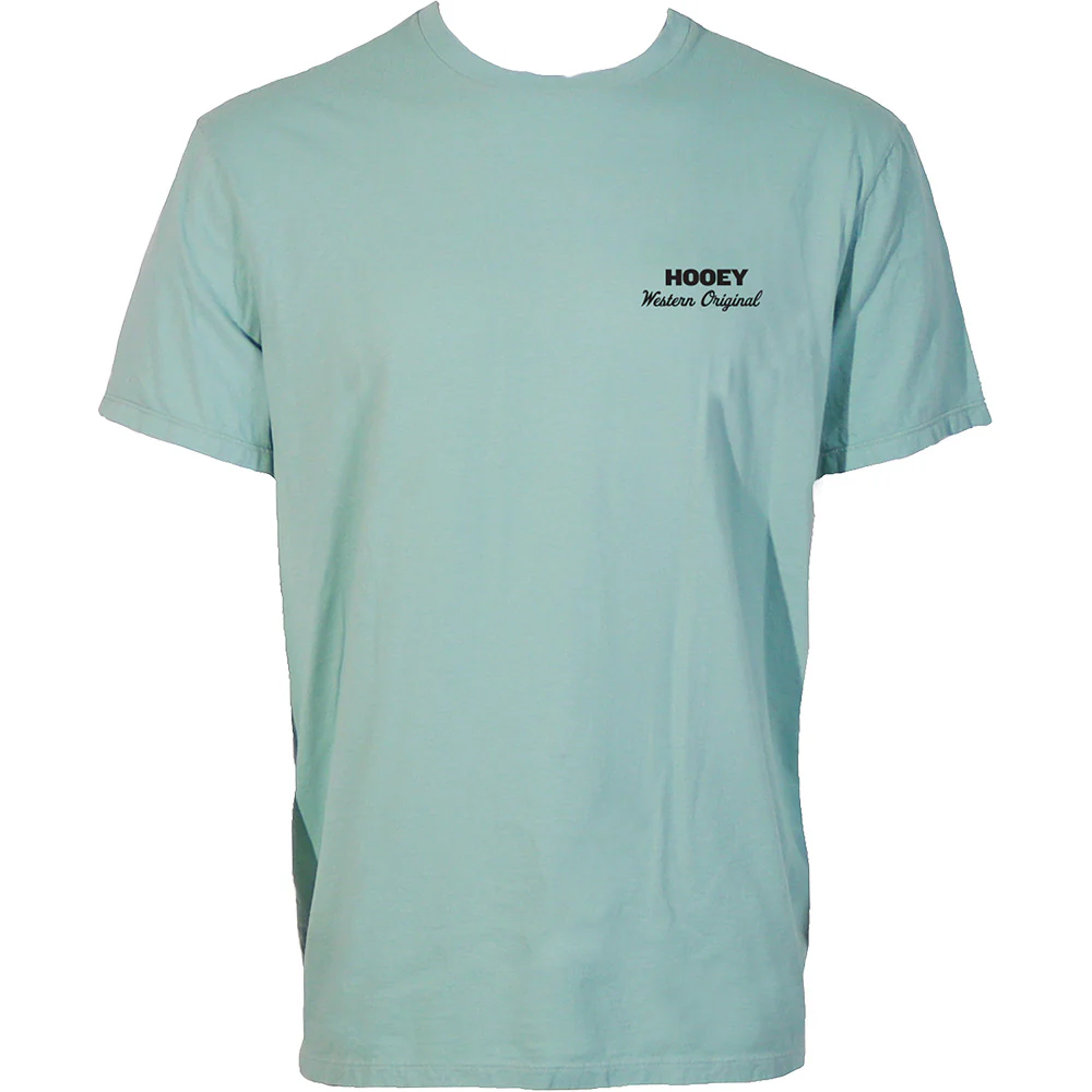 "Hooey Heritage" Light Blue Hooey T-shirt - Image 2