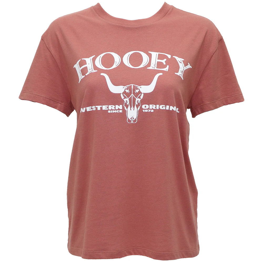 YOUTH "Icon" Light Mahogany w/White Logo T-shirt