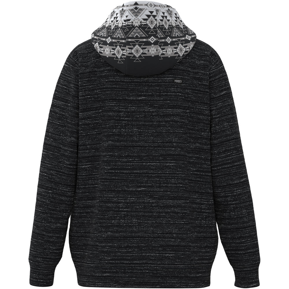 Youth "Legendary Hoody" Black & Aztec w/Hooey Logo - Image 2
