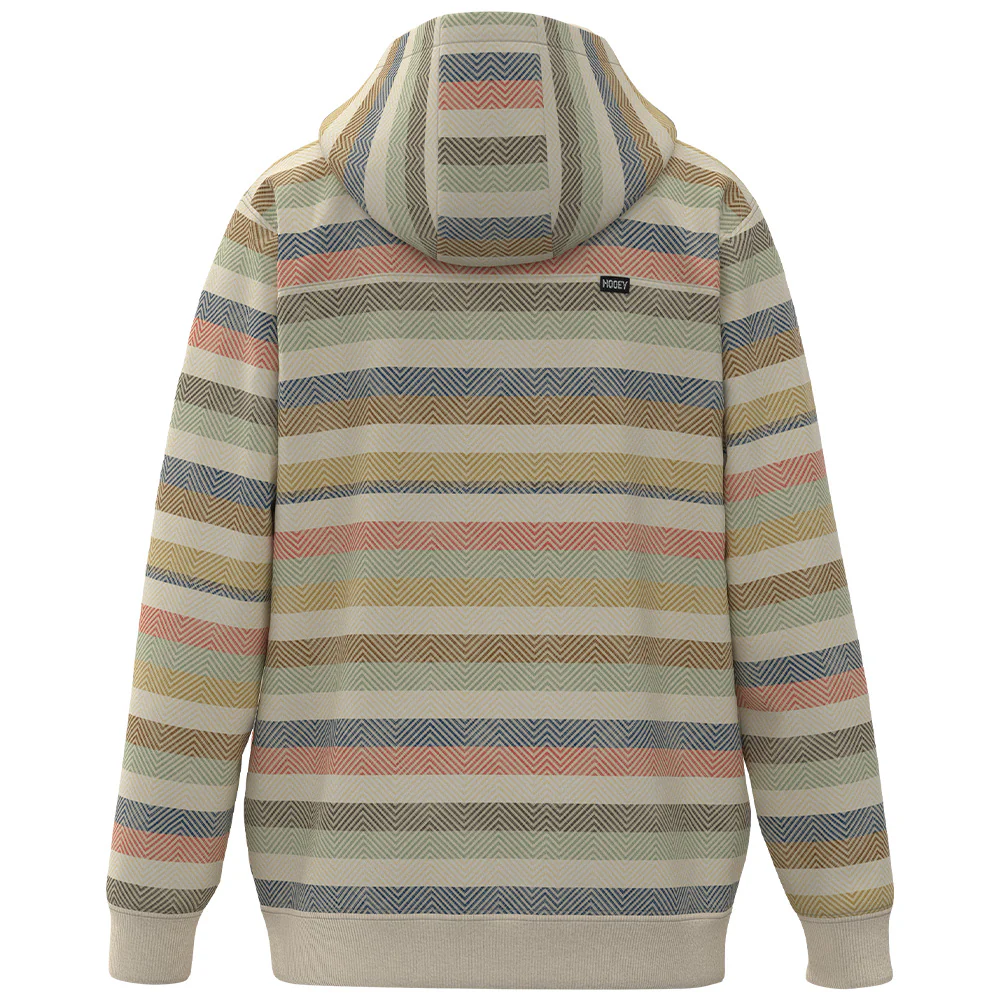 YOUTH "Legendary Hoody" Cream/Stripe - Image 2
