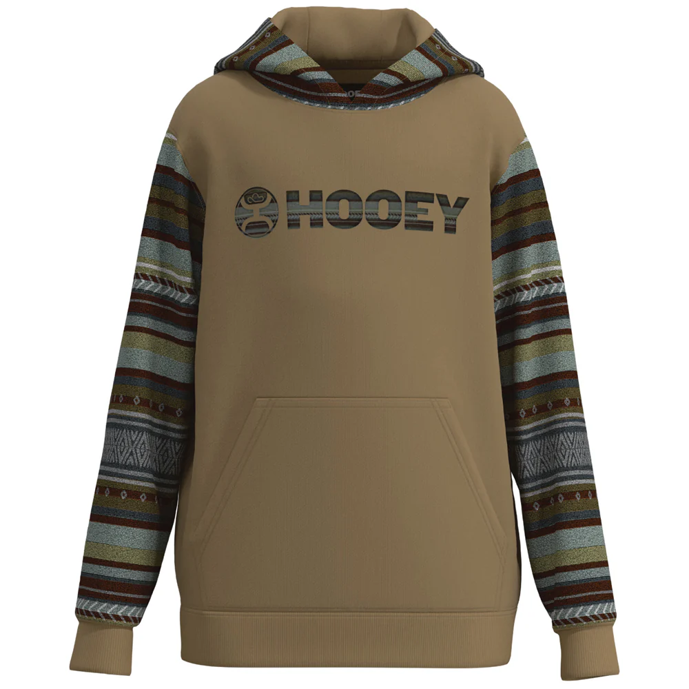 Youth "Lock-Up" Brown/ Aztec Hoody
