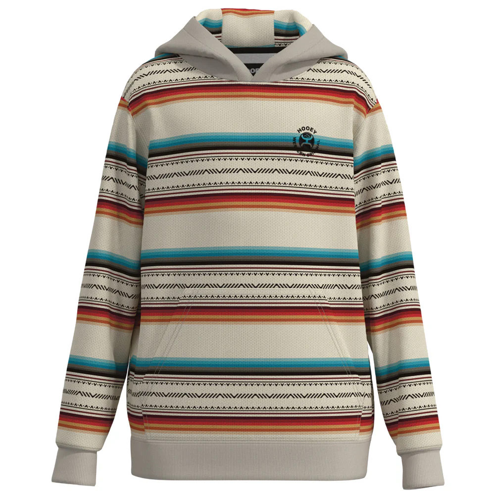 Youth "Mesa" Cream/Serape Hoody