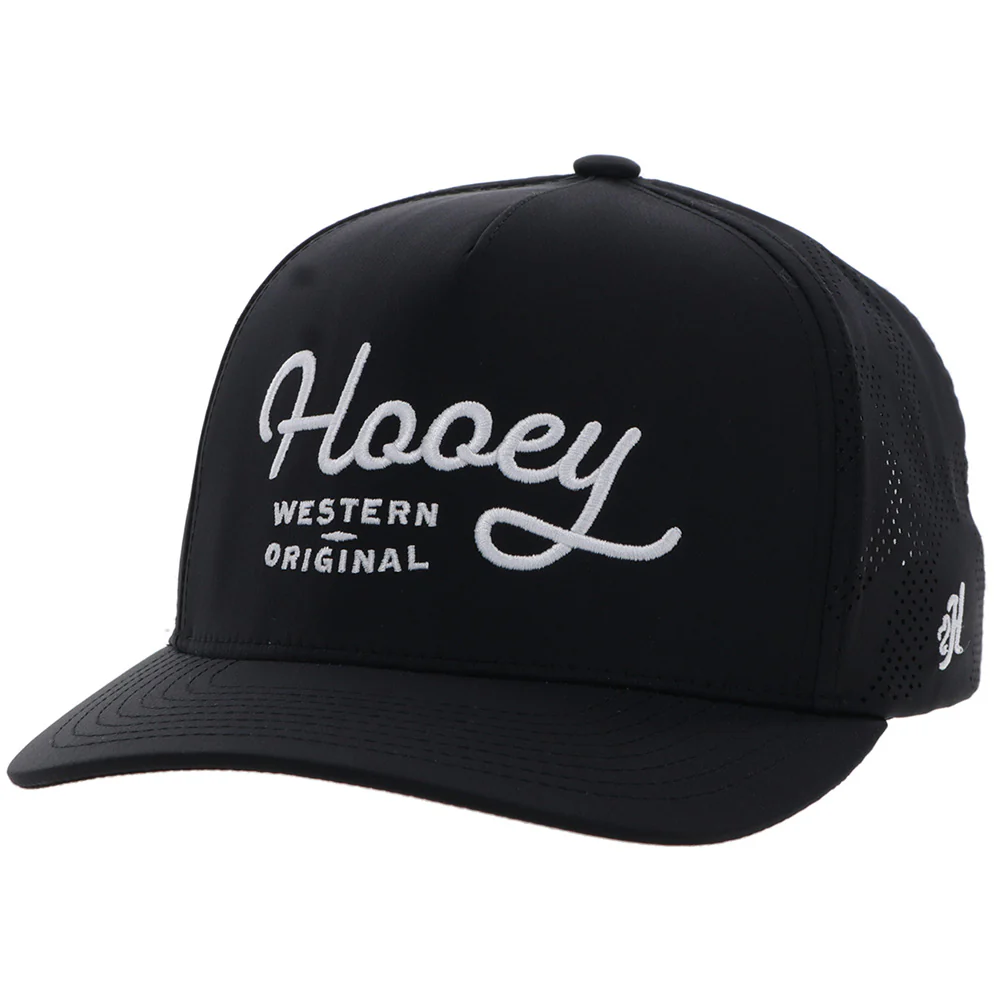 YOUTH "OG" Hooey Hat Black w/White Stitching