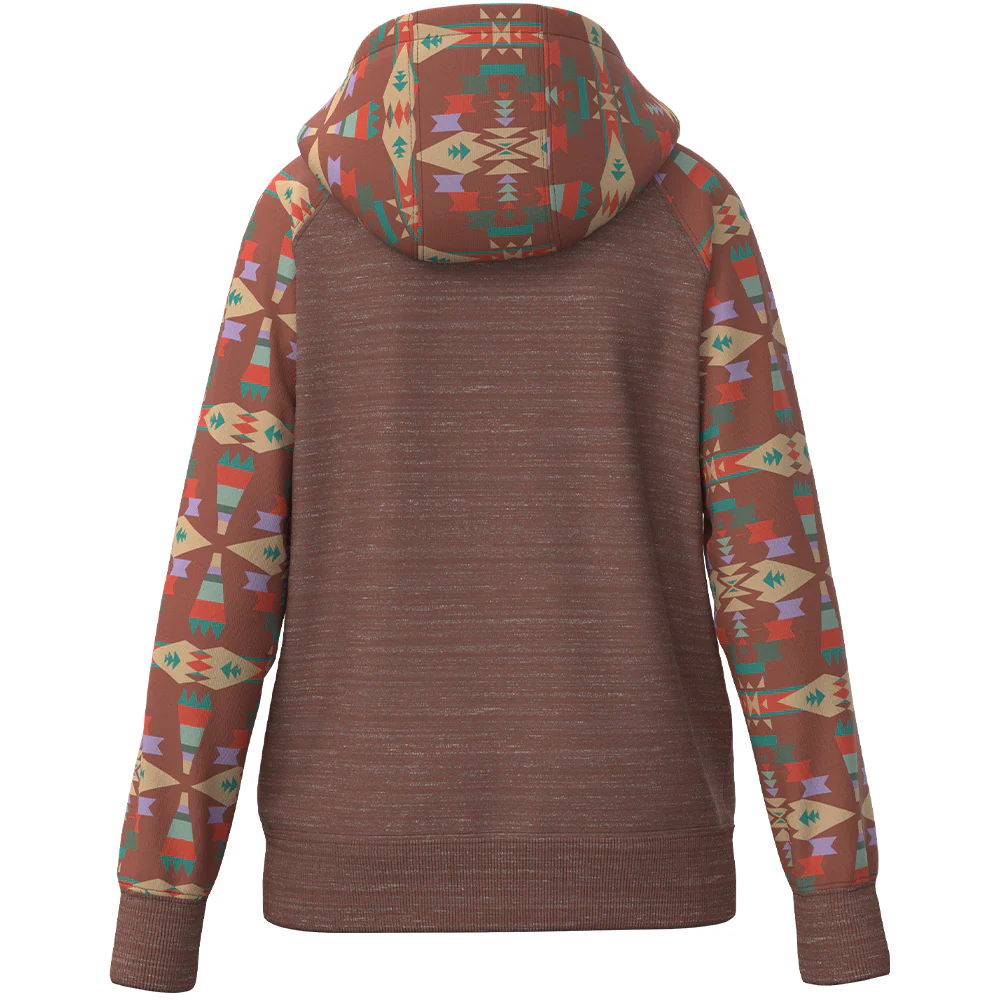YOUTH "Punchy Legendary" Light Mahogany w/Aztec Hoody - Image 2